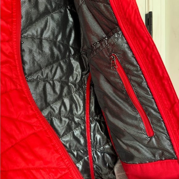 Columbia Women's Mighty Lite Winter‎ Jacket Red Size Small EUC Omni Heat - Picture 4 of 13